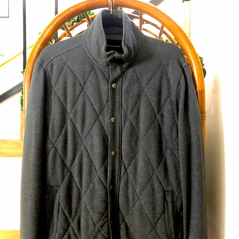 Banana Republic zip or button up Cardigan size medium